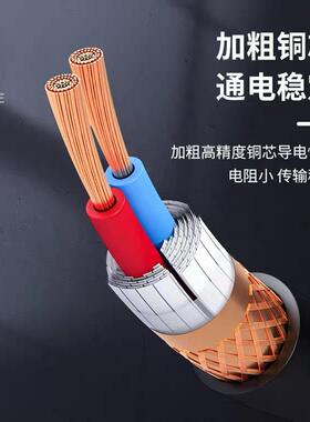 R号VVP屏蔽线2芯32芯4芯*RVVP2*2.0.0.30.751.52.5平方电线信控线