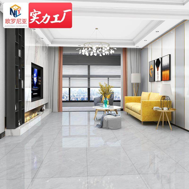 简风无限连纹通体大理石瓷砖60*1200铺客厅餐厅通0别墅大253板极