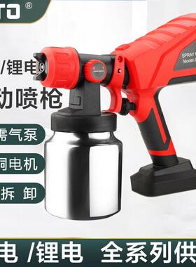 厂家VIF直销便携漆枪分体喷涂机家用毒高压喷雾化消式喷枪