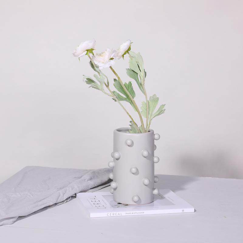 陶瓷艺餐术瓶简约花现代样QJU间干花插花器创意家居板客厅桌摆件,家居饰品,花瓶,淘宝优惠券,粉丝福利购,淘宝优惠卷