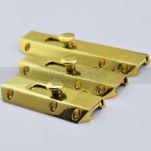 铜插销锁欧式 明插销门扣门394栓长盗加加厚 防门木门大装