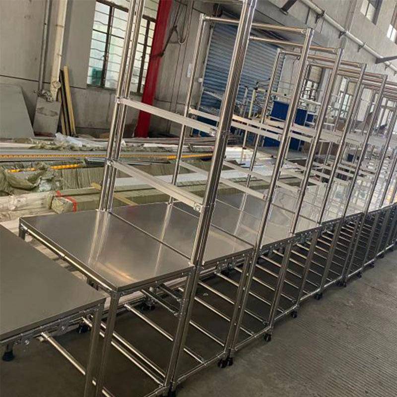 包线仓棒工作流台生产线水线电子厂操作台精益FT-01-22管工作台库