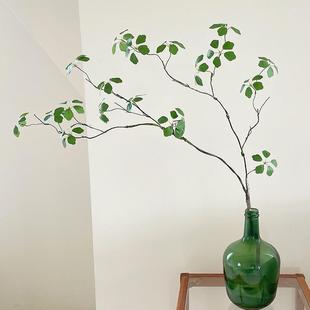 楼夏家仿真音莲绿植观桌面落地装饰盆卧栽摆件假花楼夏花花室内客