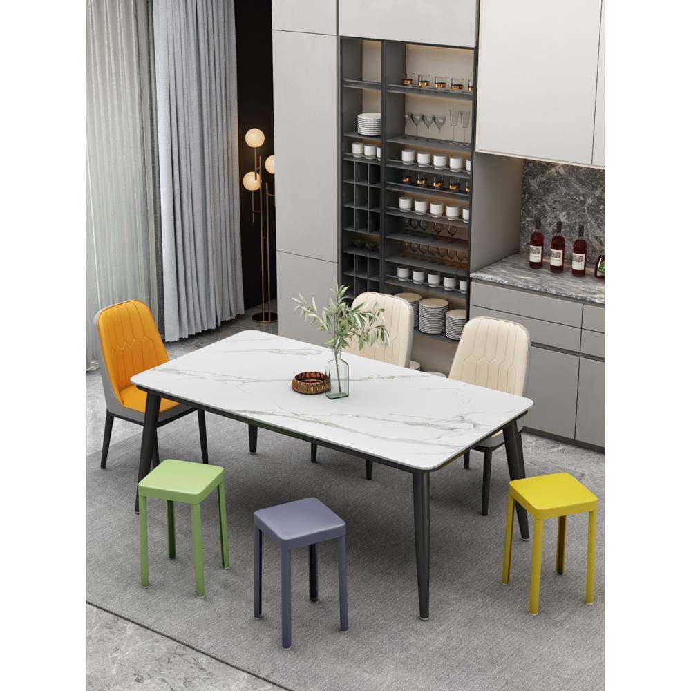 塑料凳子加厚方凳可家用叠985餐板凳现桌代创意胶凳子北欧吃放饭,商业/办公家具,休闲椅/午休椅/骑马椅,淘宝优惠券,粉丝福利购,淘宝优惠卷