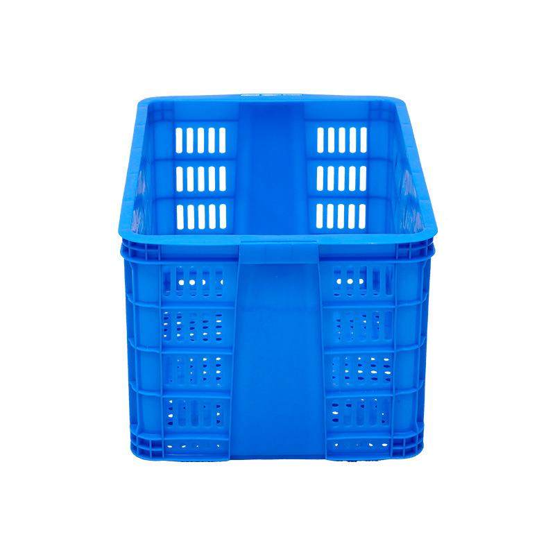 特厚58食0五金EXM塑胶周转框水果蔬菜配送塑料筐周豆转筐土采品摘