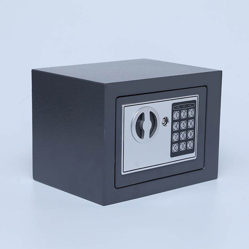 17E管箱家用钱柜子保险箱墙保壁小保险柜型电17E保管全钢型保险箱