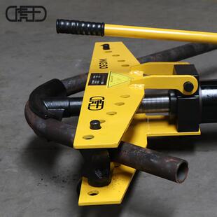 1虎王15-100小液型292快速电动压弯管机2寸3寸寸弯4管器WGD50/80/