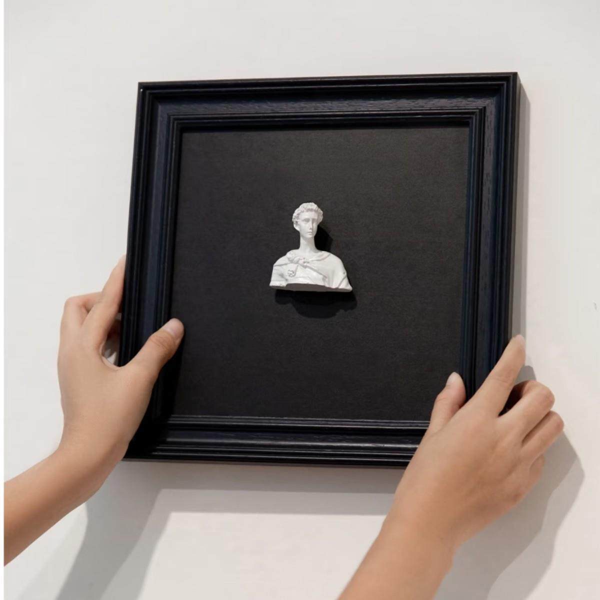 中4022古框3相4*41cm.3单2*39cm带一张黑同尺寸色无孔卡纸，客户