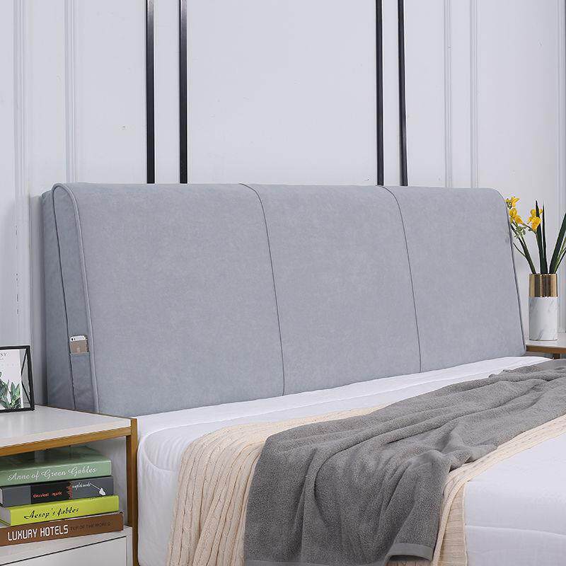 cp#27530床头靠垫大靠靠背榻榻米软包枕卧室床头简约现头床罩可拆