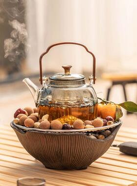 电陶炉煮茶花器LT301电煮炉子围炉煮茶茶烤家茶具茶套装专用茶壶