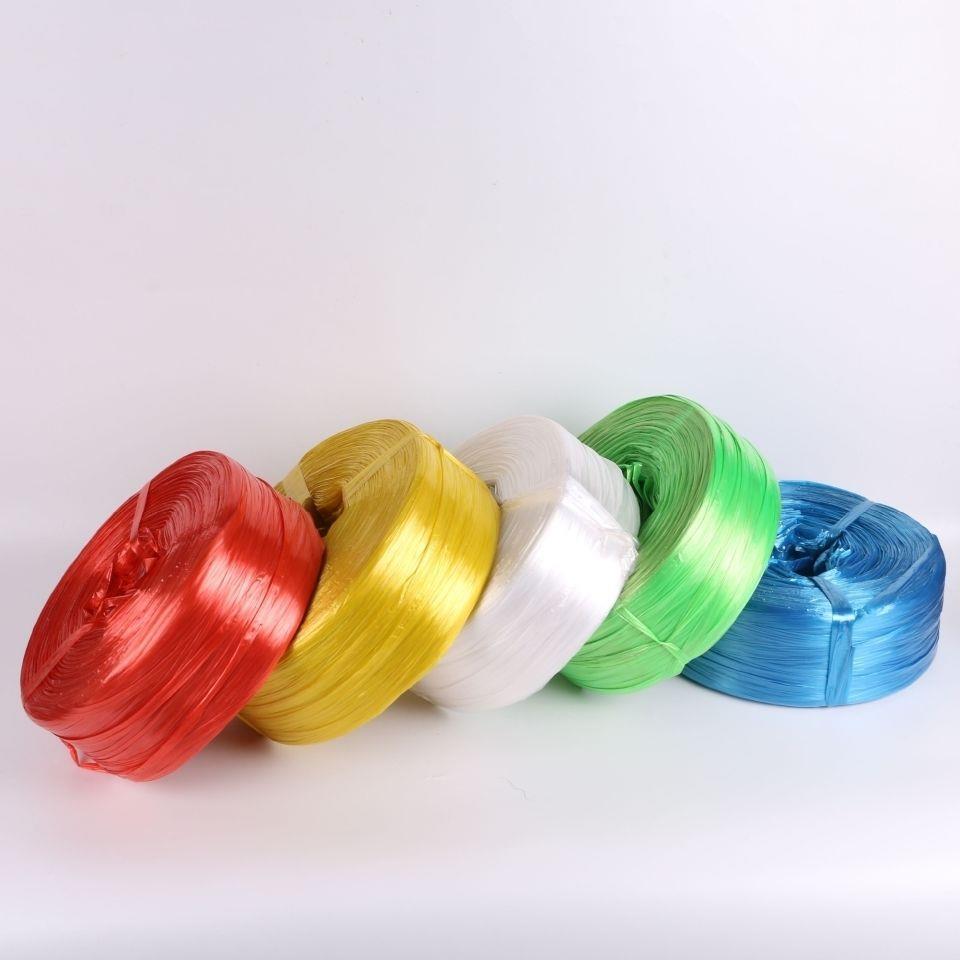 新料扎绳塑料绳尼龙捆草捆绑绳撕裂膜封包包绳扎口UNU封绳结束绳