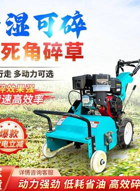 碎草还田一机汽草XOZ柴油割机果林剪草体园农用小型山地除草机