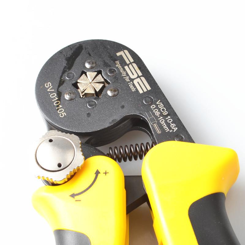VC9工10-6A管型压线钳具S冷压端子钳多能压接电工0.08功咨询客服-