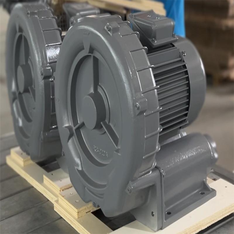 欧冠R压B-40A环形0高压风机0.4KW漩涡风机RB-400A真空上料高漩涡