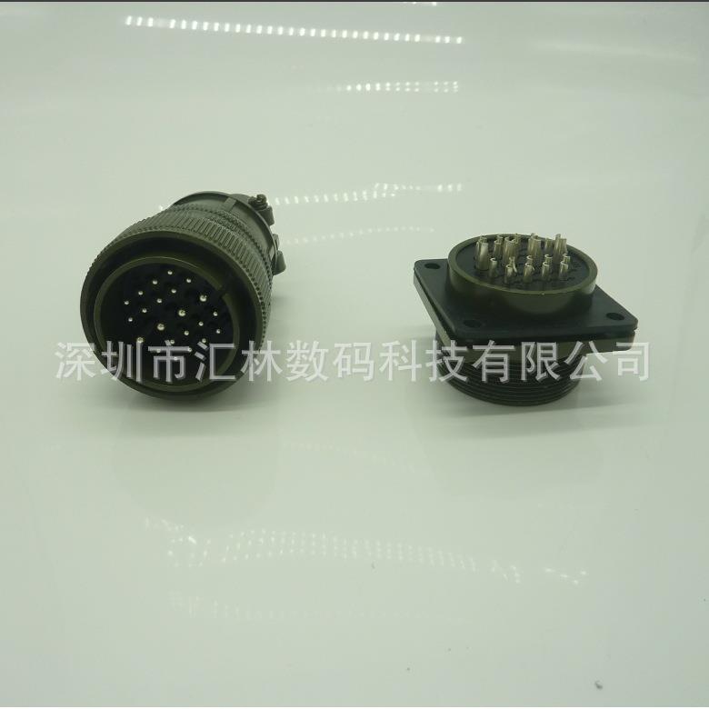 圆形连接器1MS3102A28-1228-112芯505连器-多芯1插接头