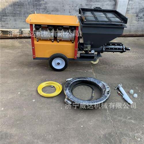 WD-58415建筑工程用高压浆喷涂机墙机面涂料浆水泥砂喷涂多功能喷