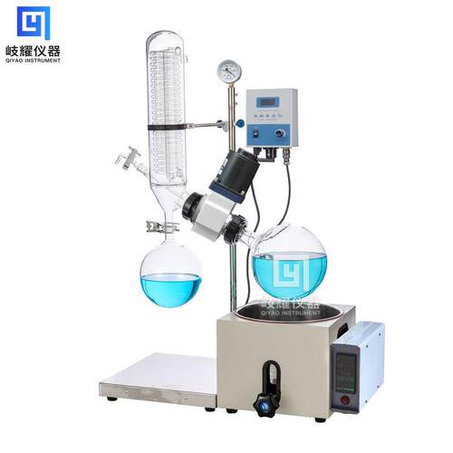 升降旋蒸发仪RE-201D蒸馏提纯结晶萃取旋蒸验室RE201D小发型旋转
