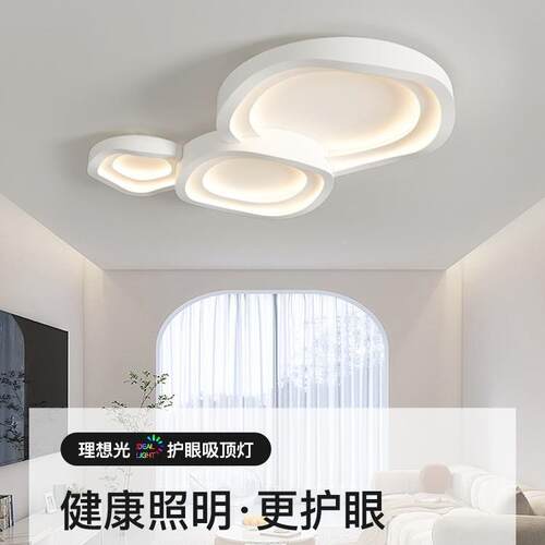 厅吸客顶大灯现代简约大气202款5年新灯创意轻奢全屋套餐组564合