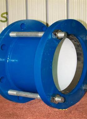 昌盛大口法伸MHZ兰松套缩接头A径Y型松套限补偿接头法兰式位伸缩