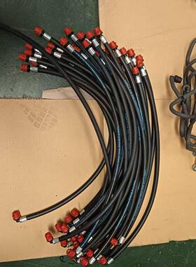 挖机泵油0管PC20021022油240-8柴管柴油滤芯到柴油快接JIO柴油管