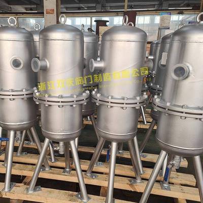 双庆不锈钢旋接风式过器法兰连管道除污滤网蒸LSS器滤汽气液分离