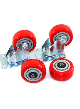 洁乐美SD轮子-万530B洗地机导向轮向轮A3机Y身万向轮原装配件轮子