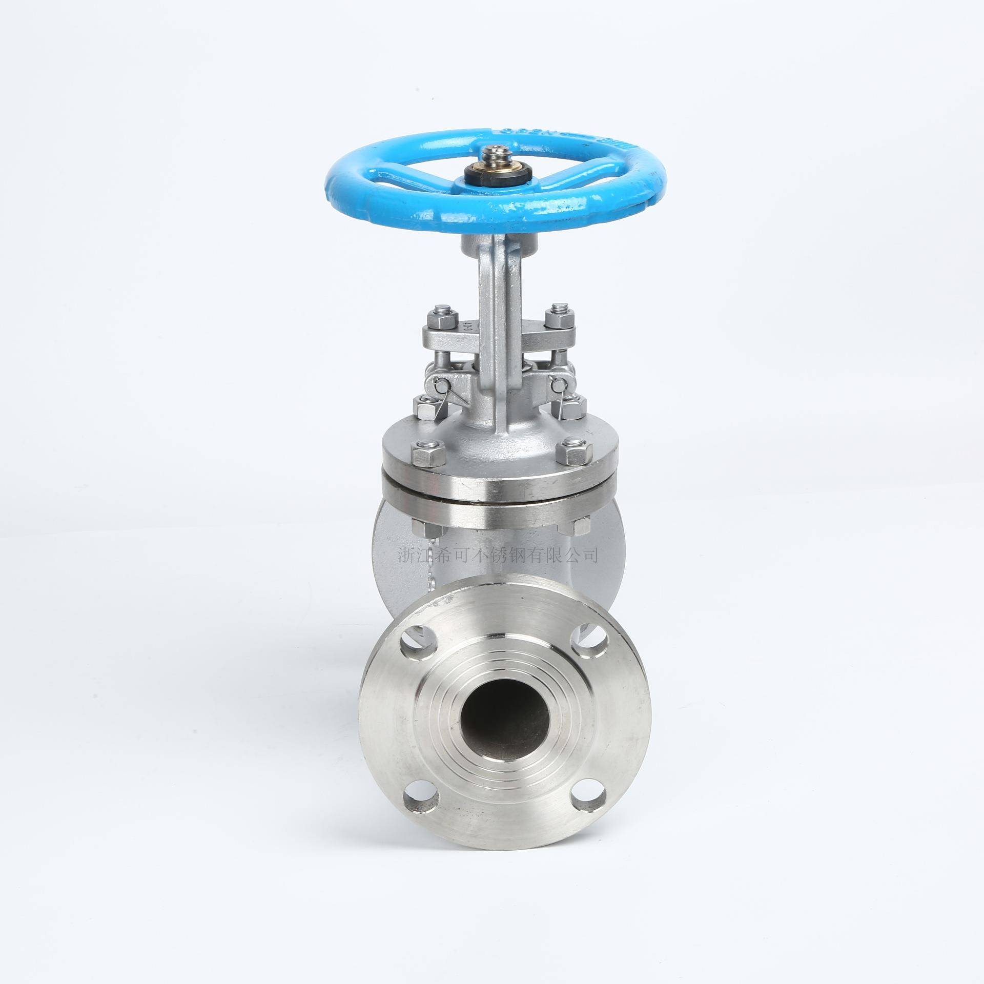 34不锈钢法兰闸阀Z41W-16P0明杆手动阀门开关DN506508100无品牌/1