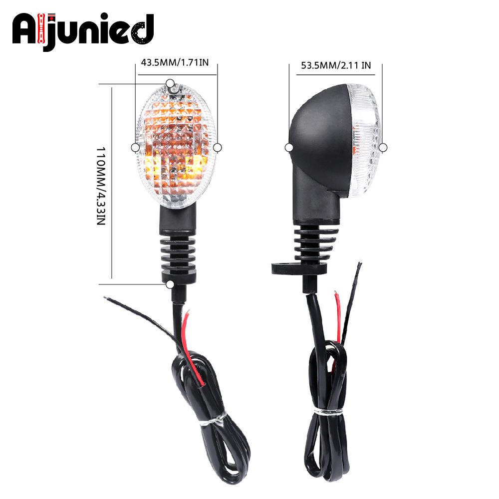 适用KLX230N250B5KLR灯60XT660X摩车转向托灯改装车灯前后转向泡