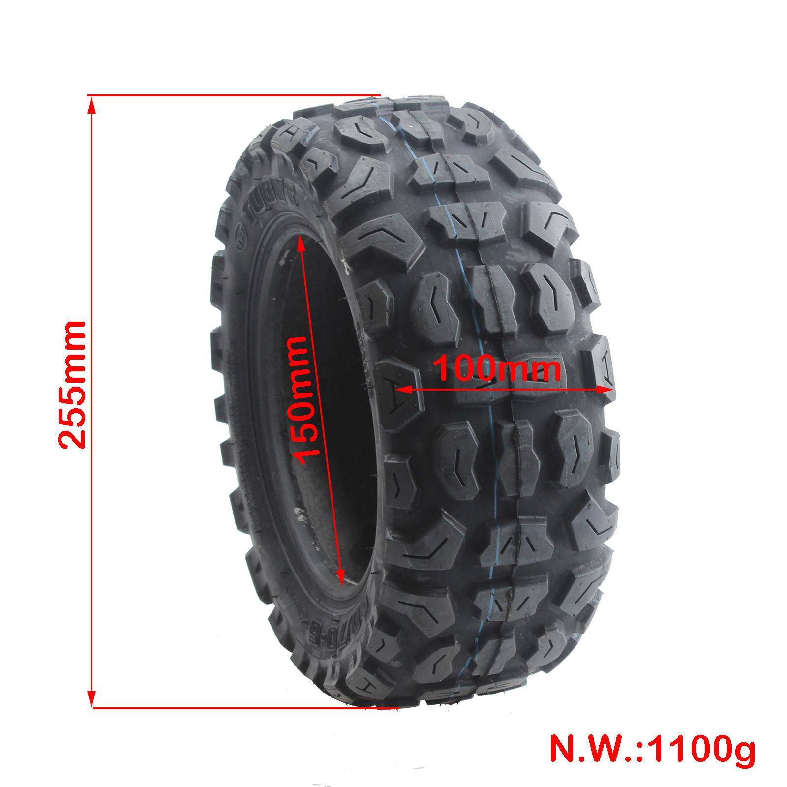 电动滑板车轮10加宽加0厚9/7胎0-寸6真56020空胎