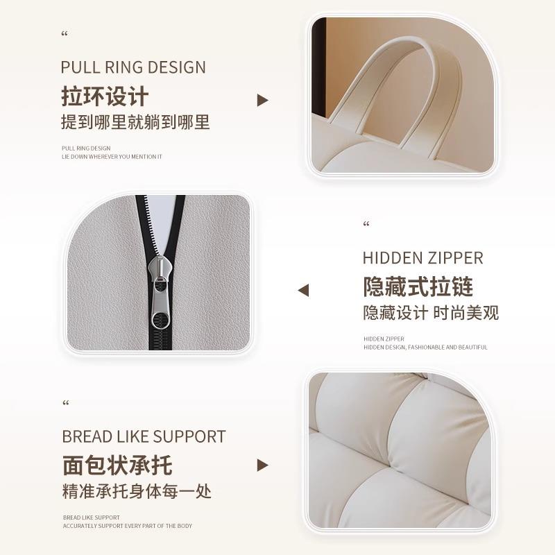 毛米虫懒人沙多型号发椅摇人类毛狗窝小客厅可躺可睡榻榻单人舒适