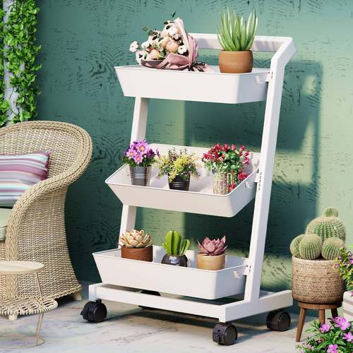 房菜篮子置物架家用多功菜放水果蔬储能物架落地多厨层收230-F纳