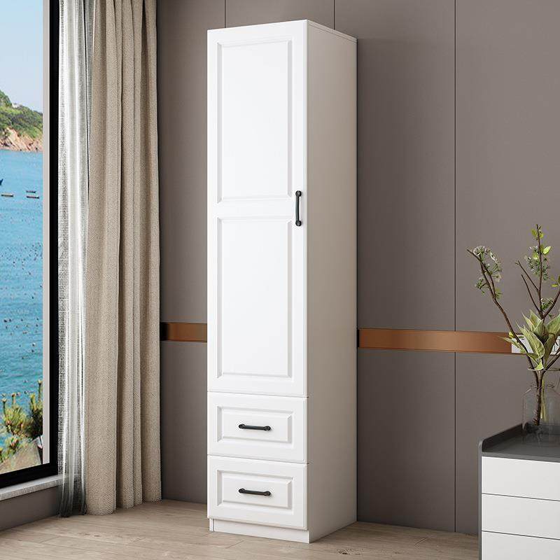 欧式极简简72单门衣柜墙边立柜小夹柜现代柜约阳储物夹缝台收纳窄