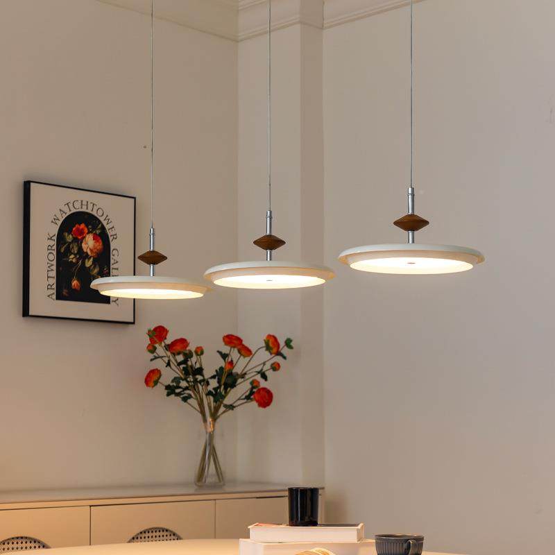 油风餐厅吊云灯复古轻奢饭厅餐a桌灯创意实木吧台环飞碟灯奶csa96,家装灯饰光源,智能吊灯,淘宝优惠券,粉丝福利购,淘宝优惠卷