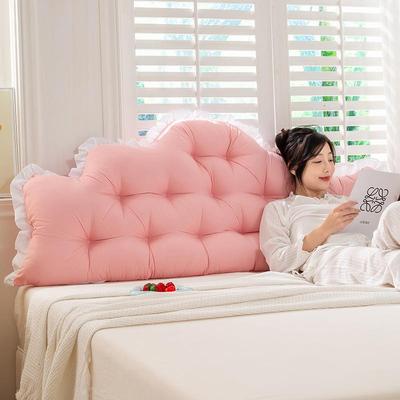 ins软加床上靠风枕卧室防撞免拆洗大靠高背出租屋麦浪机械床头包