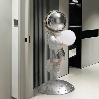 创意太空人开航员迁落地摆件QGG大型客厅家居装饰业礼物宇乔新居