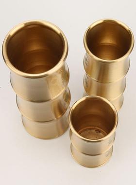 厂家黄铜香筒插香筒香节用香筒插线香管162装香家檀香竹笔筒