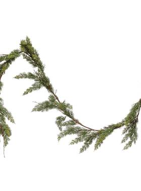 诞人圣造米雪松藤条装饰节日活动氛围挂3饰桌面HE202308墙面摆节