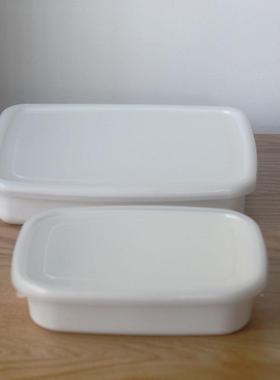 加QBQ厚卷边搪瓷盖盘厨房收盘纳箱带保鲜盒备菜盘沥油冰盘烤盘