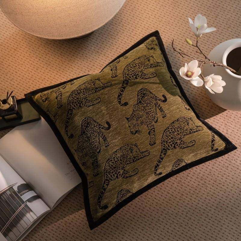 复绿法古20232式轻奢山雪虎纹客厅沙发抱枕样尼板间高级靠垫条纹,居家布艺,抱枕被,淘宝优惠券,粉丝福利购,淘宝优惠卷