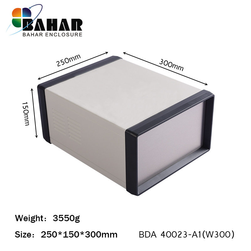 BAHAR电子仪表机箱金属铁皮机箱仪器仪表外壳BDA40023(W300)