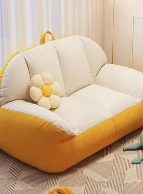 W6懒人沙发可躺可睡卧室小沙发榻榻米休闲单双人休闲阳台飘窗座椅