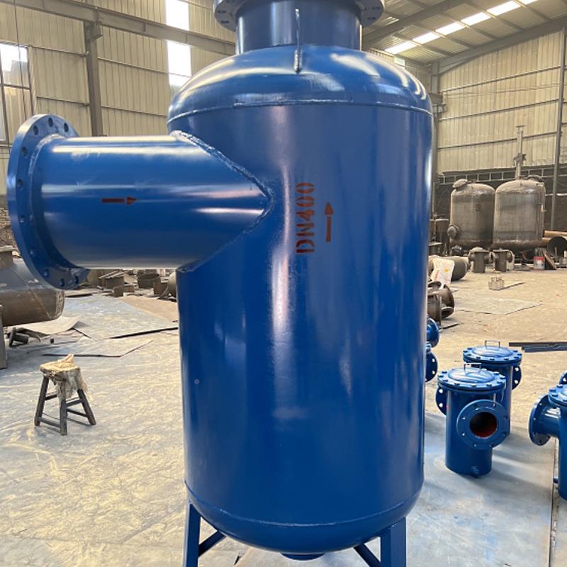 柱形旋流柱器形旋流除砂立式扩除污容器换热站全流自动旋除砂器旋