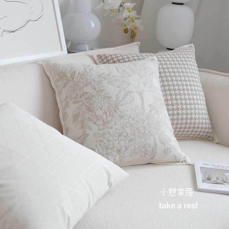奶油法式燕色抱枕客麦厅沙发风靠垫头靠F97STT88枕美式中古轻复古,居家布艺,抱枕被,淘宝优惠券,粉丝福利购,淘宝优惠卷