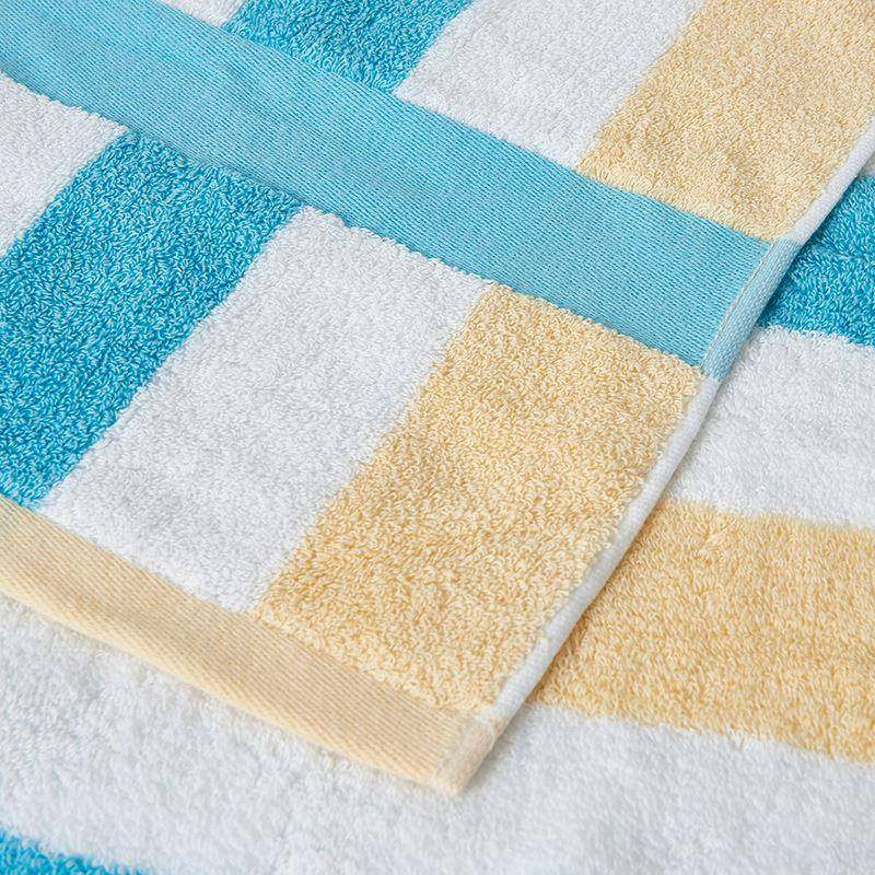 加厂家纯棉条纹沙滩巾PIN90*180厚加店大酒浴浴巾健身巾,居家布艺,浴裙/浴袍/浴衣,淘宝优惠券,粉丝福利购,淘宝优惠卷