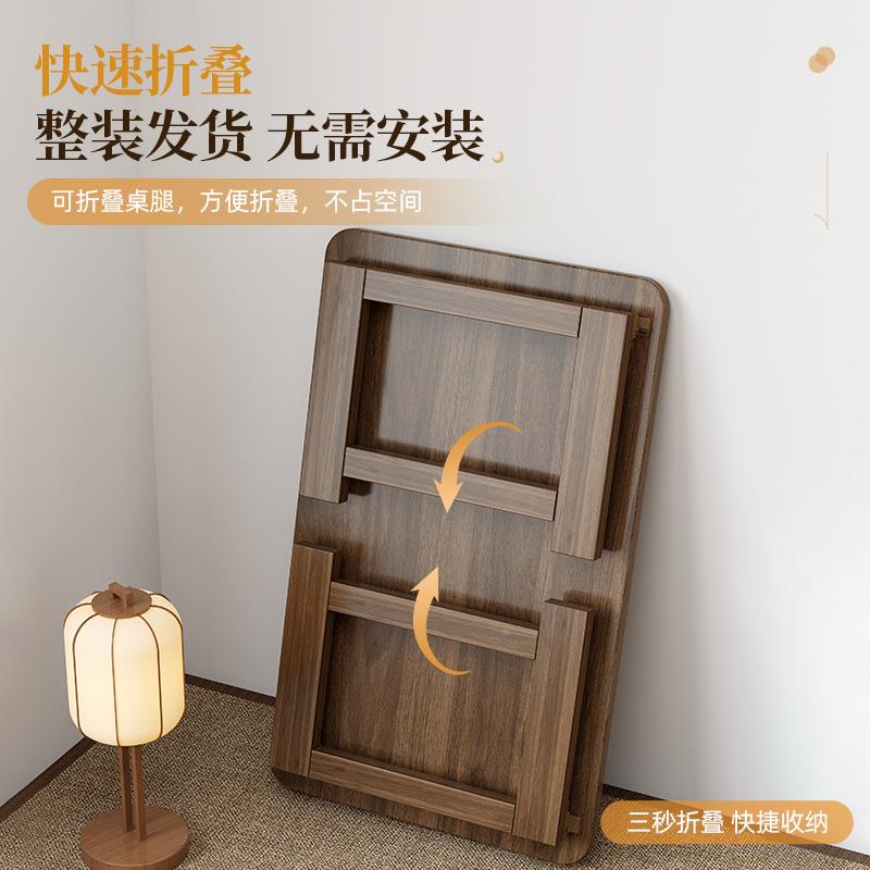 飘窗小桌飘窗桌桌子日叠式榻榻米台茶桌炕几可折茶几炕桌阳台地桌