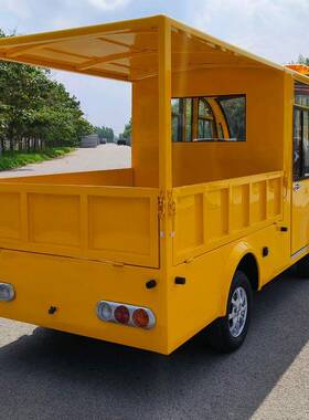 电动皮站卡光车观双排五座运载平板HIT修转运厂区工厂检配电工具