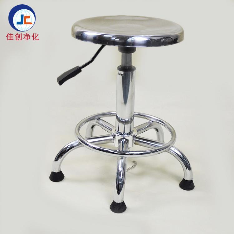 东莞不钢JC-8601H圆凳锈实验不室杆锈钢凳子430不锈钢椅子气升降
