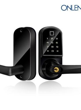 厂S210BL-F办公室家用寓密码锁源头家公刷卡锁替换球锁解木门室内