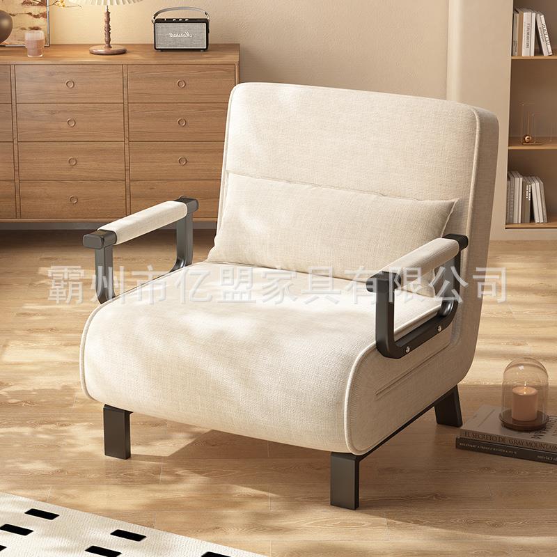 单沙发SFC-01户床折叠艺两用布沙发午休床人双人多功能床阳台可折