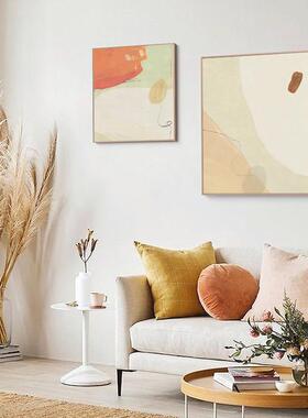 远山现北欧风ins温馨装饰画代客QB202306厅壁画日式抽简象卧室挂